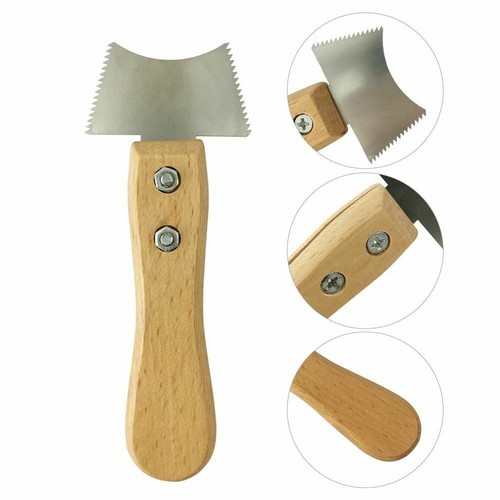 Wood handle stainless steel - wood,